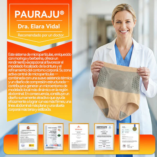 Pack x2 | 👩⚕️𝑷𝑨𝑼𝑹𝑨𝑱𝑼® MORINGA Y BERBERINA 4 EN 1 PANTALON CORTO MOLDEADOR DE MICROPARTICULAS Y QUEMA-GRASA