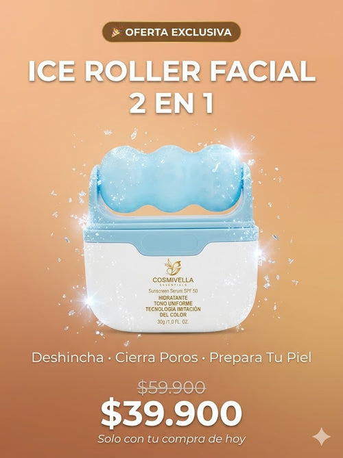 Oferta Imperdible - Ice roller 2 en 1