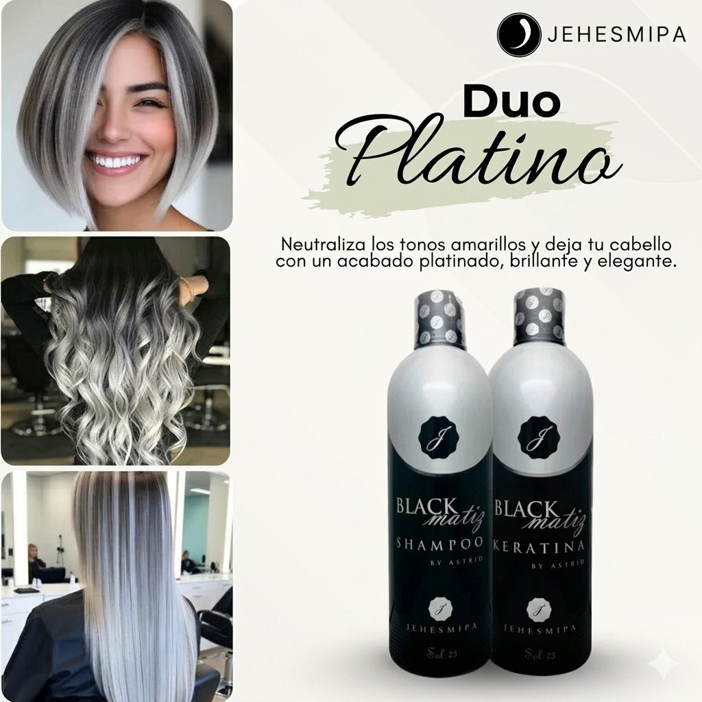 Duo Platinum- Platina tu cabello al instante