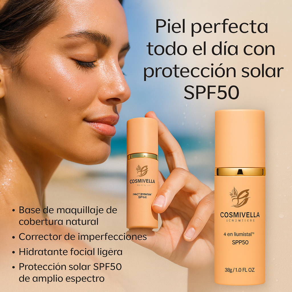 Cosmivella | Base de Maquillaje 4 en 1 SPF50+