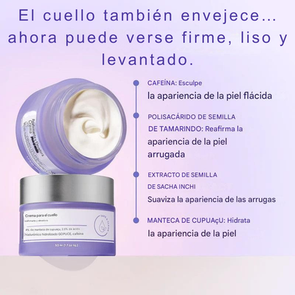 Crema Gopure - Reafirma tu cuello Hoy Mismo!