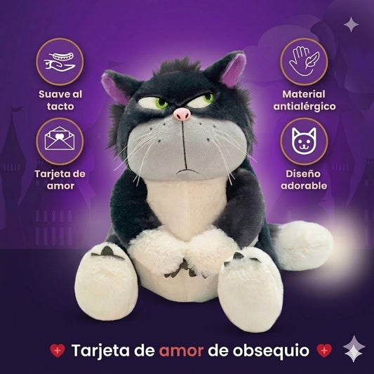 Gato de peluche lucifer 30 cm