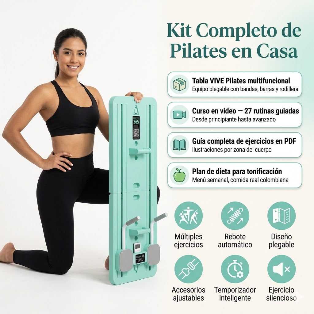 Programa Personalizado - Tabla De Pilates Multifuncional Plegable